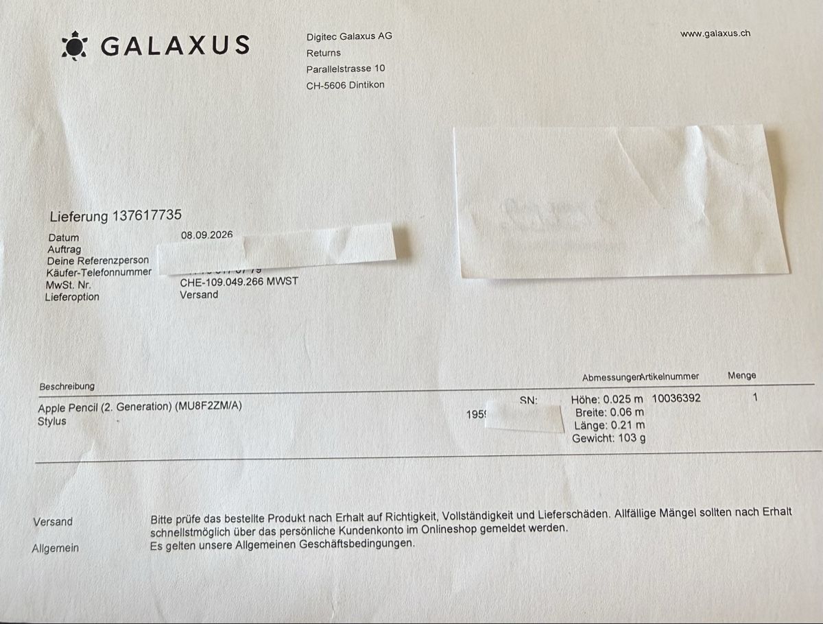 Apple Penna & Evidenziatori: Apple Pencil Pro – Nuovo (secondo la descrizione) da Solothurn venduto da Gnaraloo 3