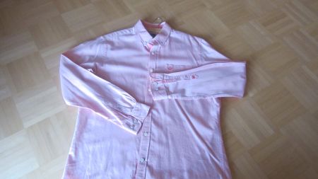 Chemise Maddison rose belle qualité M