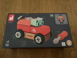 Janod voiture à bricoler chat