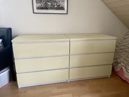 2 Ikea Malm-Kommoden
