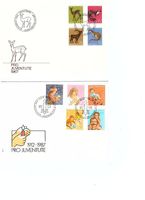 FDC - Enveloppes 1er jour - Pro Juventute - Lot 35