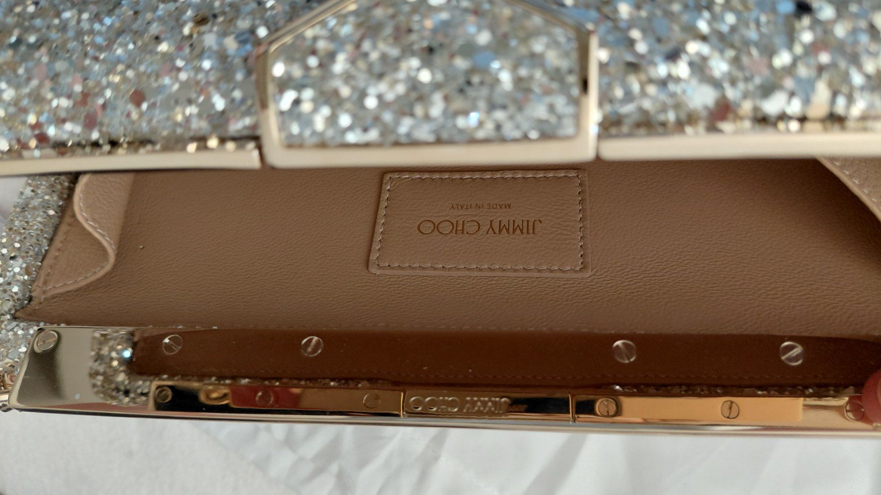 Jimmy Choo Borse da donna: Jimmy Choo Clutch Glitter – Usato da Zürich venduto da ewka 4