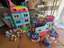 GABBY DOLLHOUSE - lot de plusieurs sets (maison, bateau, ..)