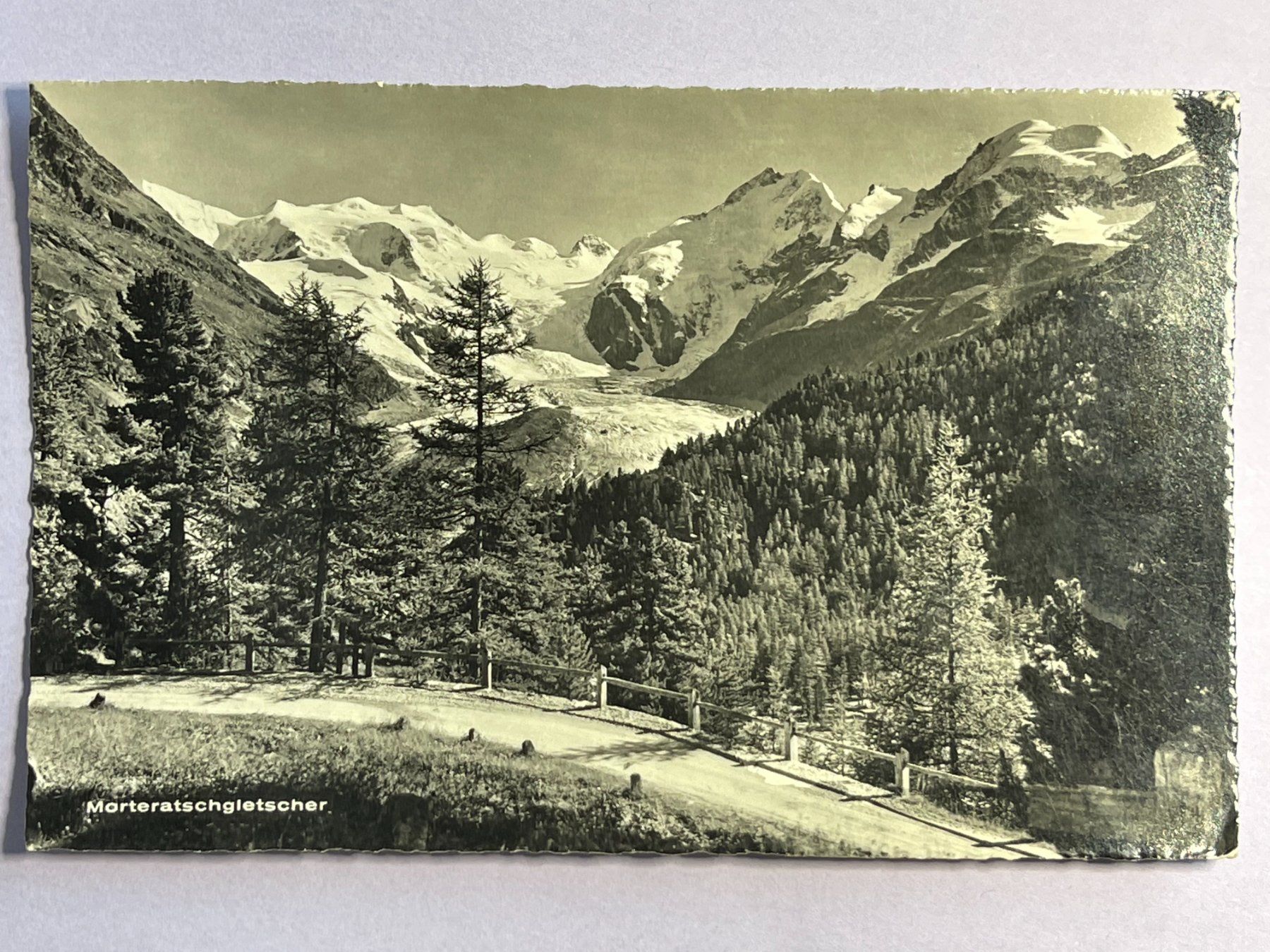 Cartoline postali: Morteratschgletscher – Usato da Steg VS venduto da _vinci_