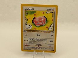 Snubbull 1st Edition Neo Revelation  | Near MINT | POKEMON