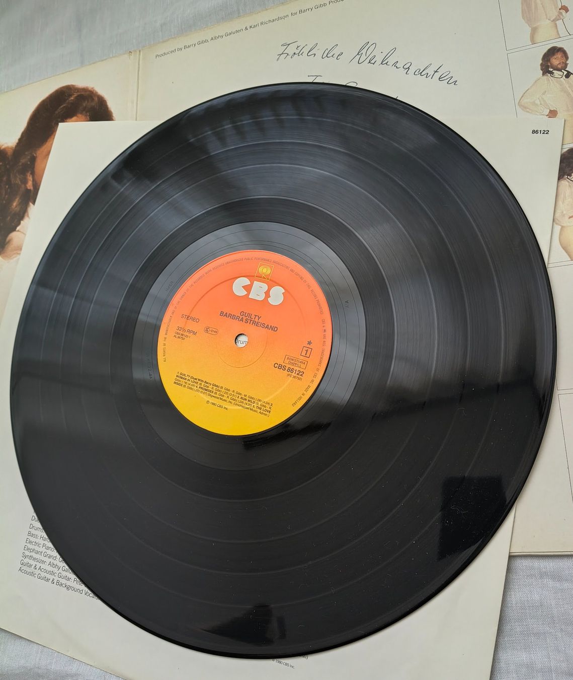 Vinyles: LP "STREISAND - GUILTY" – D'occasion à Binningen par mar_2jlr 7