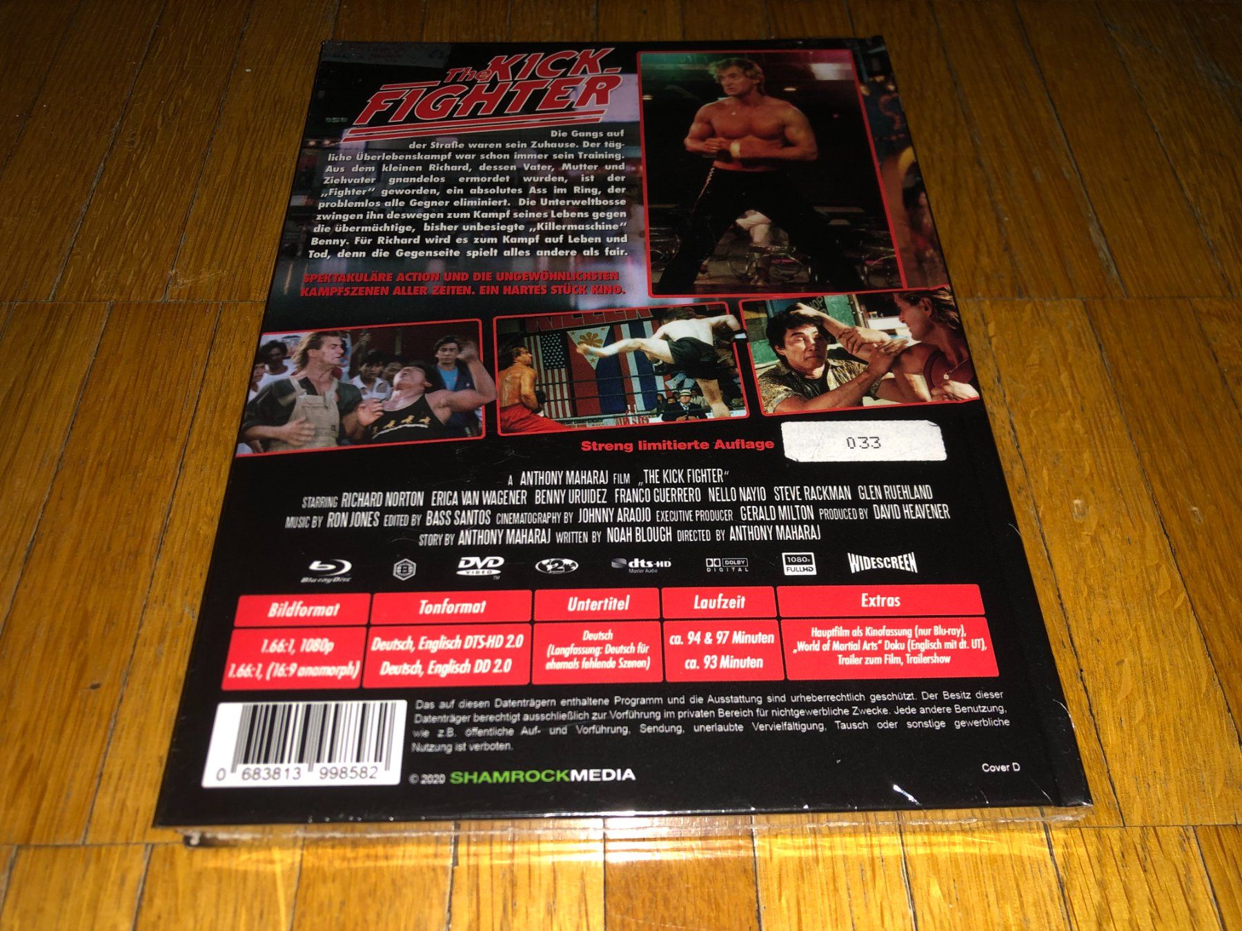Alle DVDs: The Kick Fighter - MEDIABOOK - D - UNCUT – Neu und originalverpackt aus Basel von havsok 1