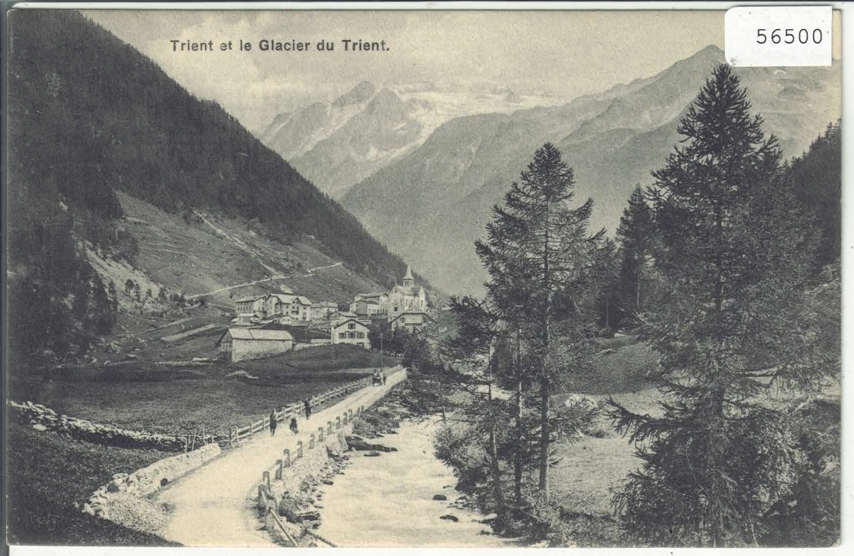 Ansichtskarten: Trient et le Glacier du Trient - animee – Gebraucht aus Ettingen von Kartenplanet
