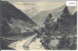 Trient et le Glacier du Trient - animee
