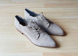 Schnürschuhe Wildleder