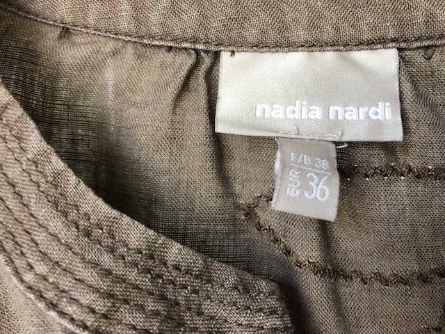 Camicette: Nadia Nardi Bluse Gr.36/38 Leinen – Usato da Horn venduto da Resvi 3
