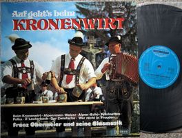 FRANZ OBERMEIER UND SEINE BLASMUSIK - LP ♪ GEWASCHEN