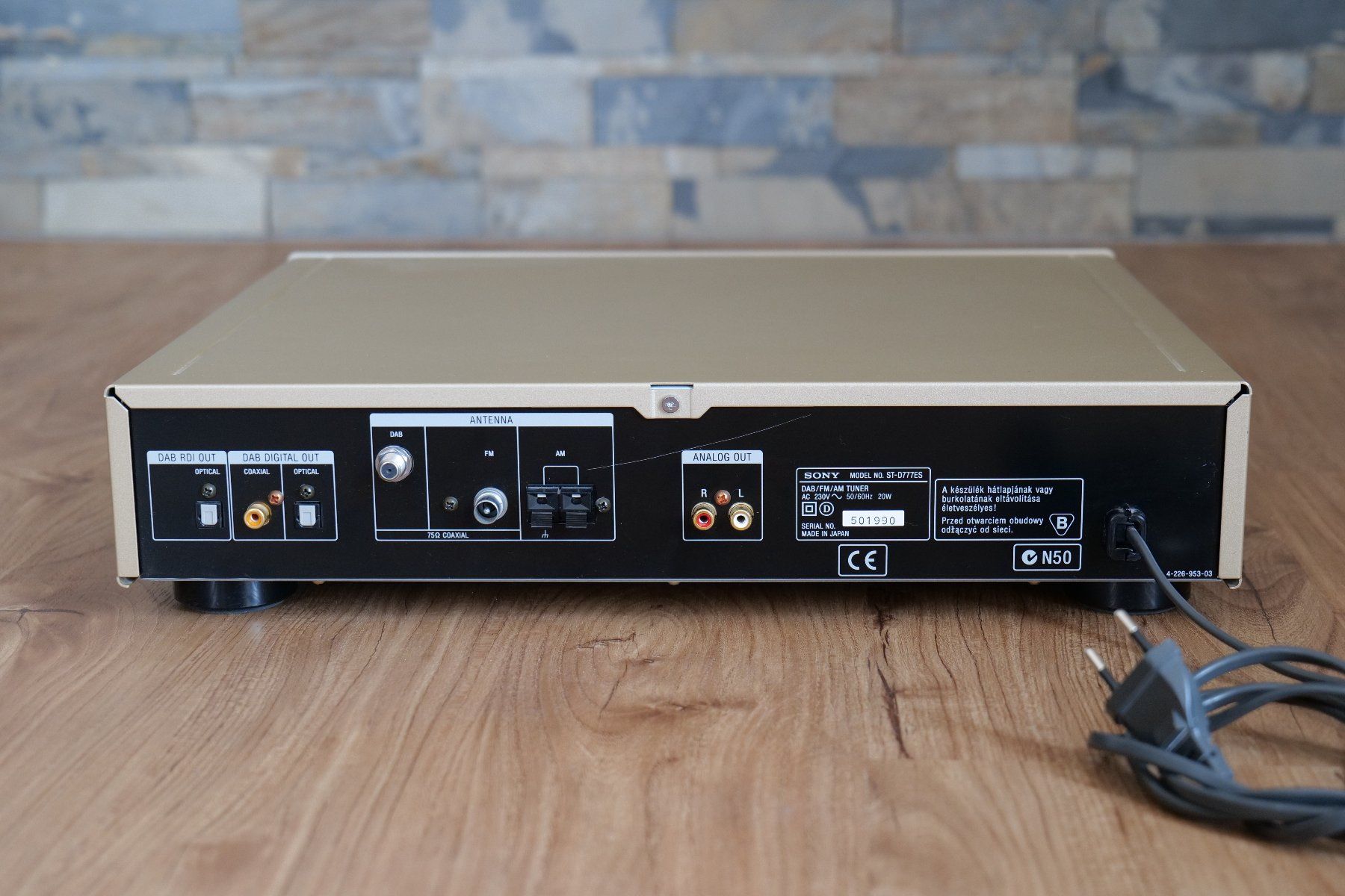 Sony Radios: Sony ST-D777ES - DAB/FM/AM Tuner – Gebraucht aus Unterkulm von nmz 4