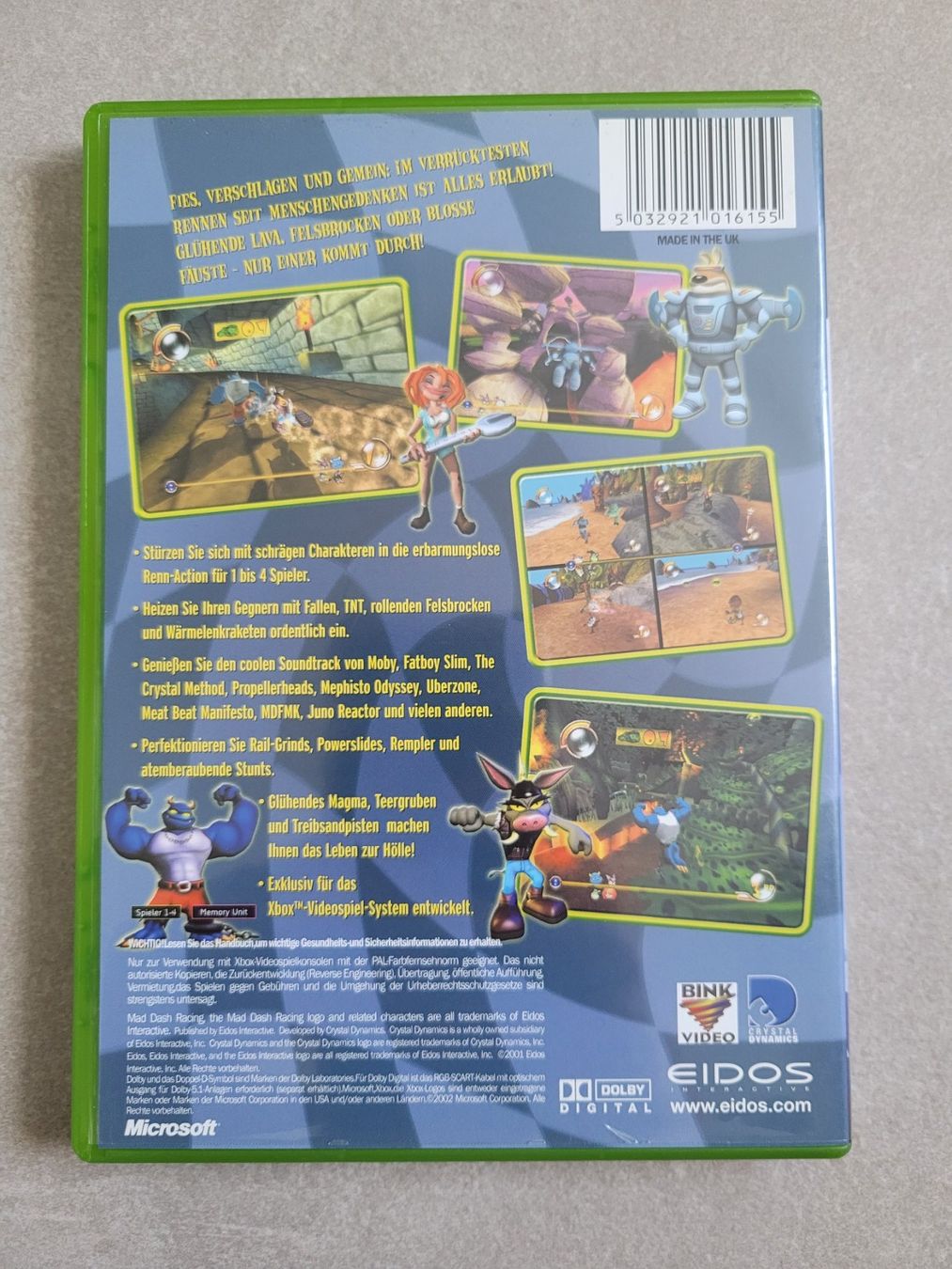 Giochi: Mad Dash Racing (XBox Classic) – Usato da Uezwil venduto da -Retrogames- 2