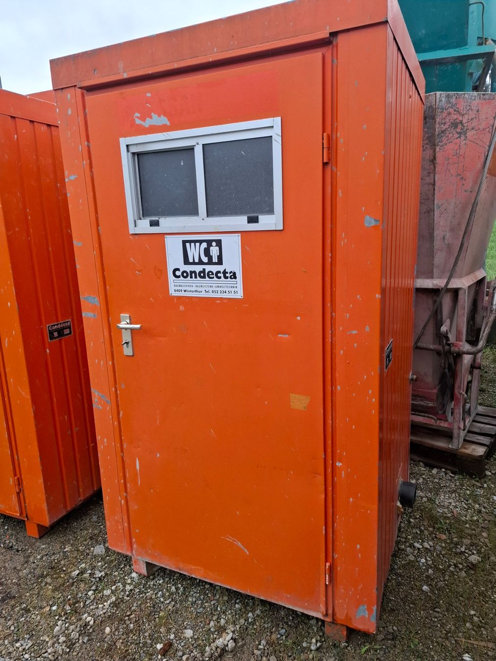 Baucontainer: Wc Container – Gebraucht aus tamins von MagazinGRZH