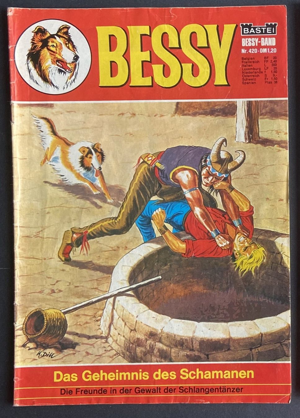 Fumetti: Comic Hefte Bessy 1970er Jahre Nr. 420 – Usato da Böckten venduto da Hansi36