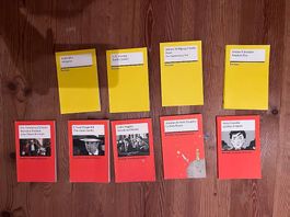 Diverse Reclam Bücher