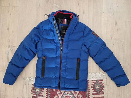 Crosshatch Winterjacke, Gr.S, Herren, Neuwertig, Blau