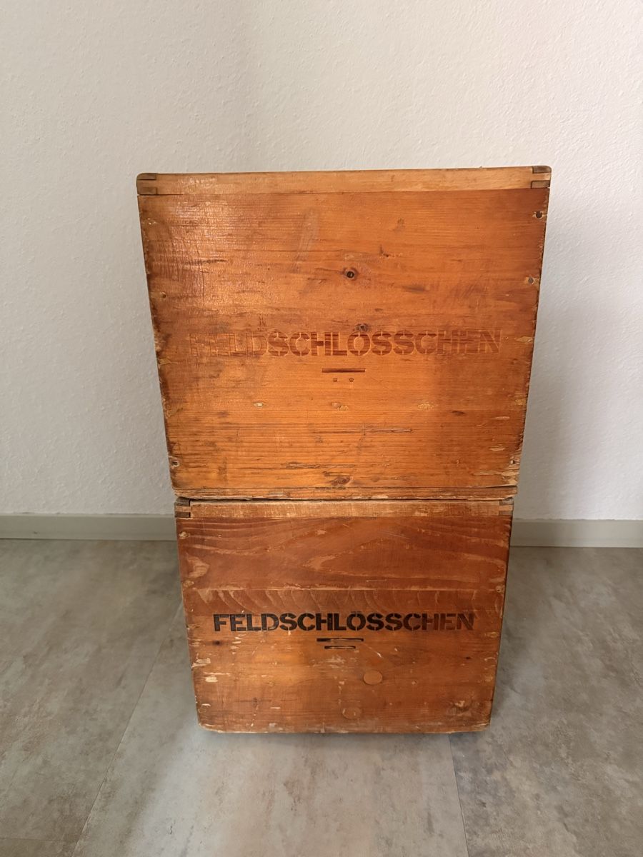 Casse di vino e birra: Feldschlösschen Holzharasse – Usato da Schwaderloch venduto da Benni83so