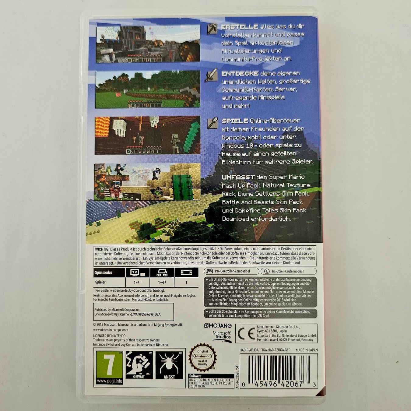 Nintendo Giochi: Minecraft (Nintendo Switch) – Usato da Holziken venduto da Miglioregamesnmore 1