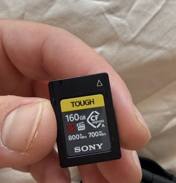 Sony Speicherkarten: CFexpress type A 160 Go – Neu (gemäss Beschreibung) aus Nyon von tgg_2lbb