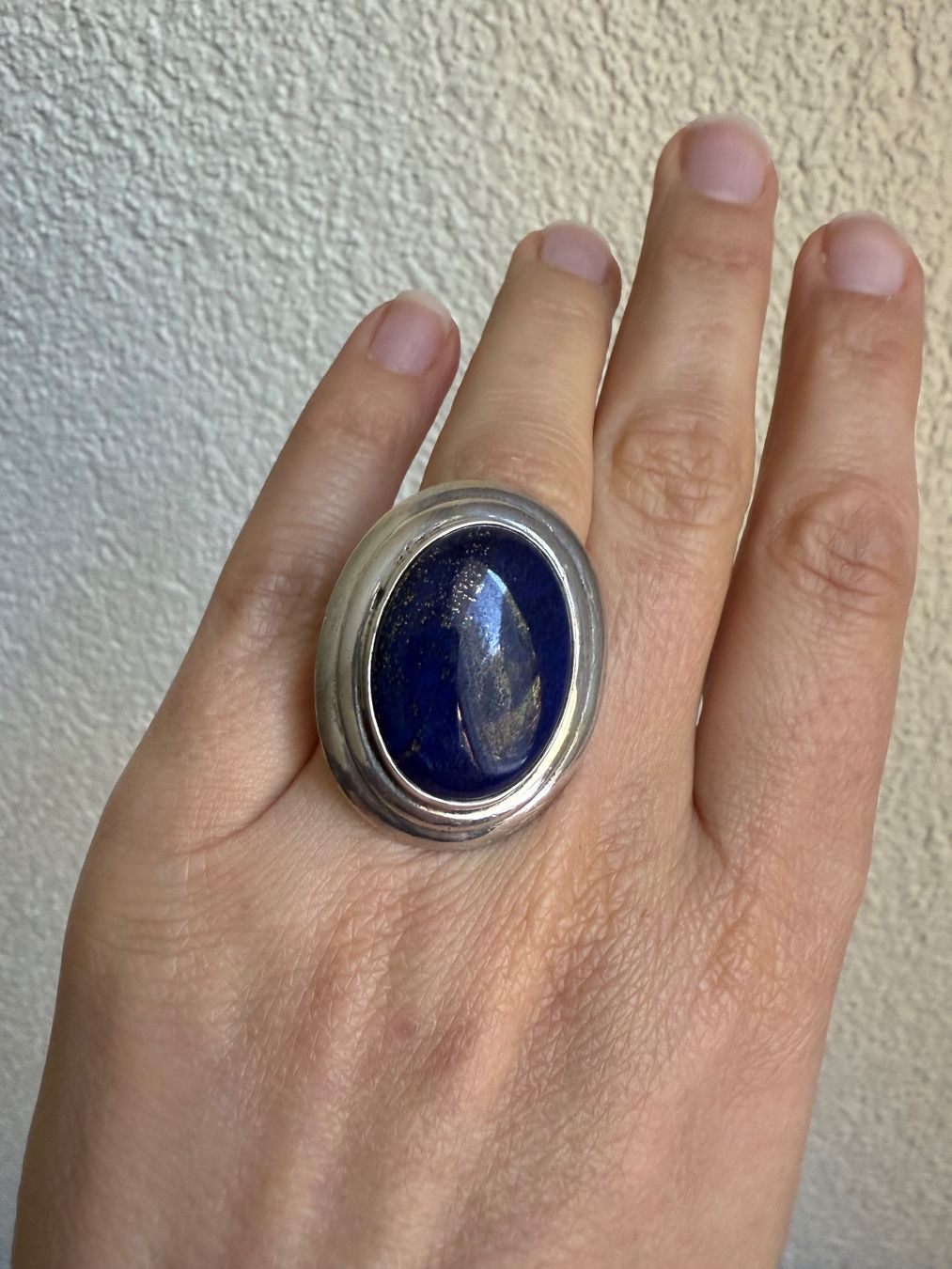 Bagues: Silber Ring mit Lapislazuli 800 – D'occasion à Spiegel b. Bern par Rogger72 2