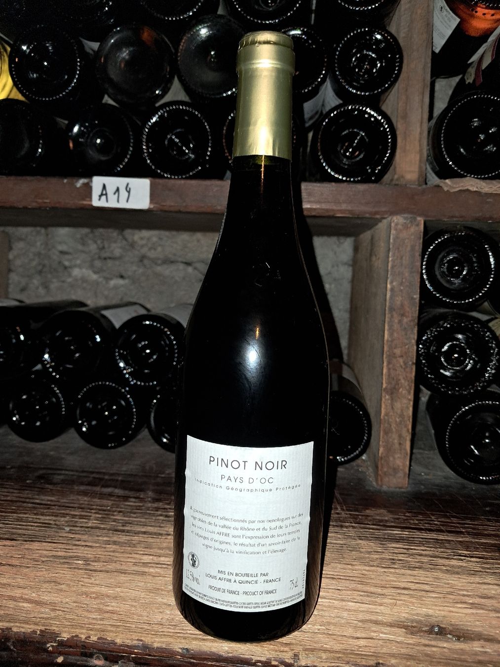 Vino: IGP Pinot Noir Louis Affre 2020 – Nuovo e nell'imballaggio originale da Le locle venduto da juliensaran 2