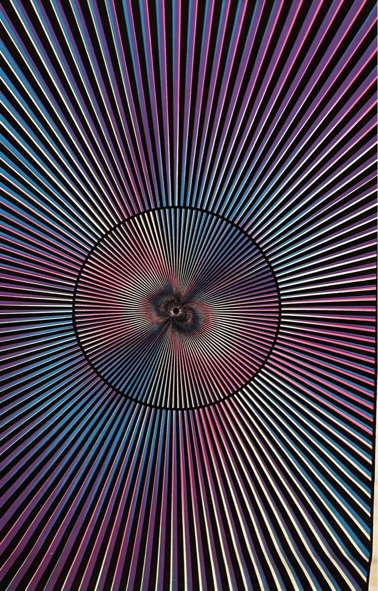 Schablonen: Originale psychedelische Gemälde aus den 70er Jahren – Neu und originalverpackt aus Unterterzen von cla_6wwn 1