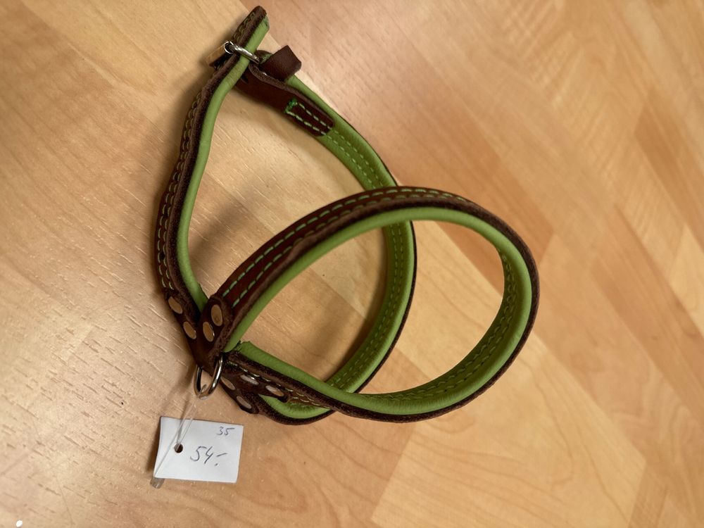 3-teiliges Leder-Hundegeschirr-Set Mit Nieten – Halsband, Brustgeschirr & Leine, Größe XL, Für Große Hunde