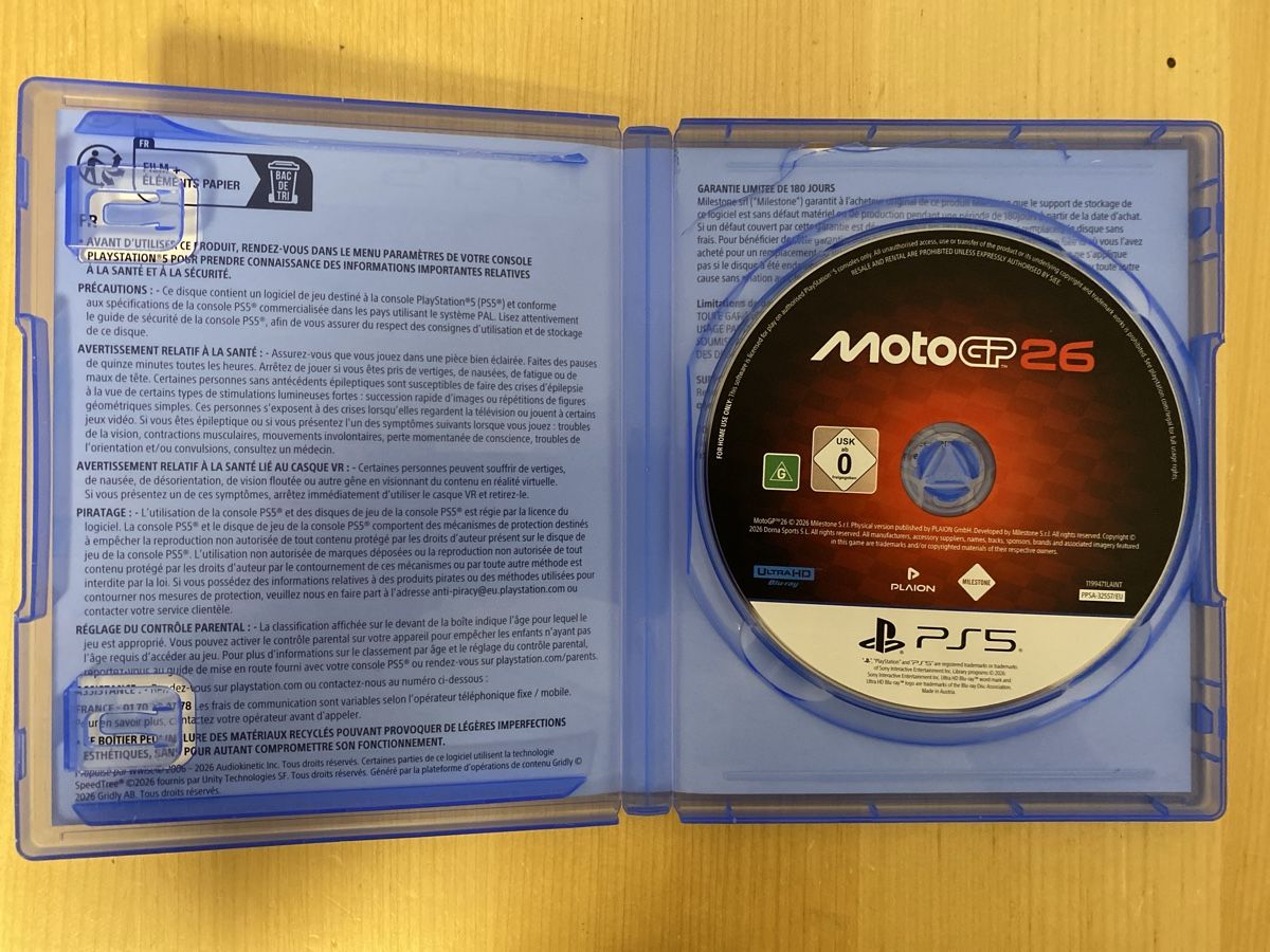 Sony Giochi: PS5 MotoGP 26 – Usato da Biel/Bienne venduto da Zozi56 2