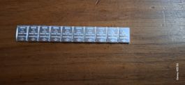 Feinsilber 10x 1g Barren - Neuwertig, Top Zustand! 999.9