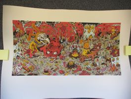 STEPHANE BLANQUET BOSCH LIMITED EDITION 100 ART PRINT