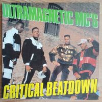 Ultramagnetic MC's ‎– Critical Beatdown LP US-1997  VG++/VG+