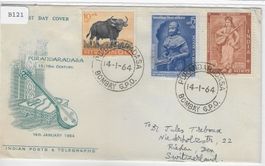 Indien FDC Purandaradasa 14th Jan. 1964