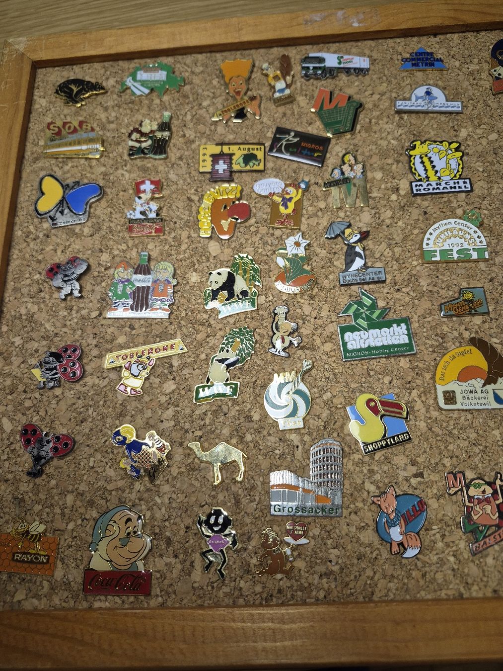 Placchette & Badge: Pins div. Migros Blick  Cola – Usato da Buttikon SZ venduto da sefa02 1