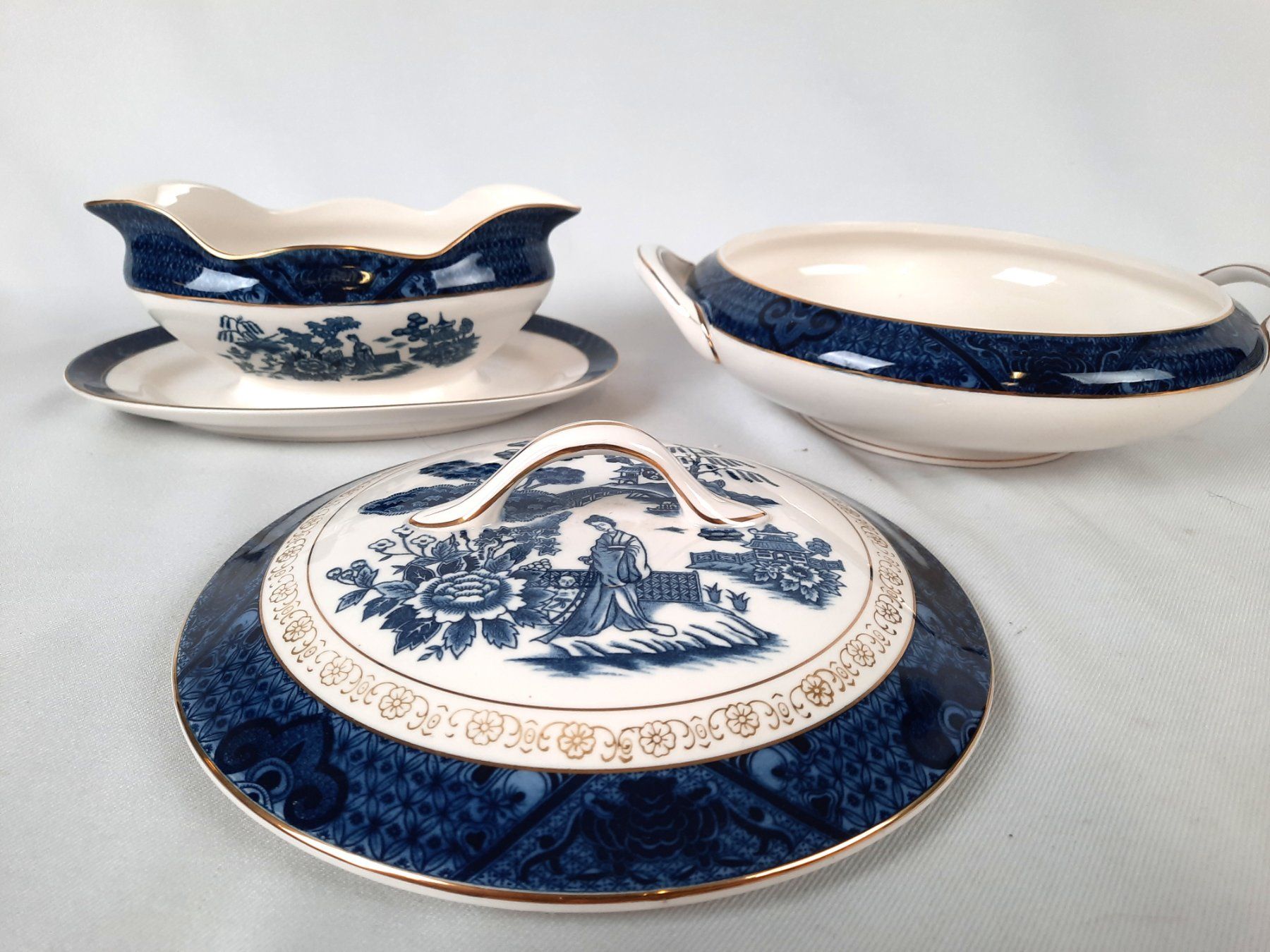 Set di piatti: DOUBLE PHOENIX NIKKO Japan, Geschirrset 48 Teilig – Usato da Beinwil am See venduto da Restwert_Beinwil 6