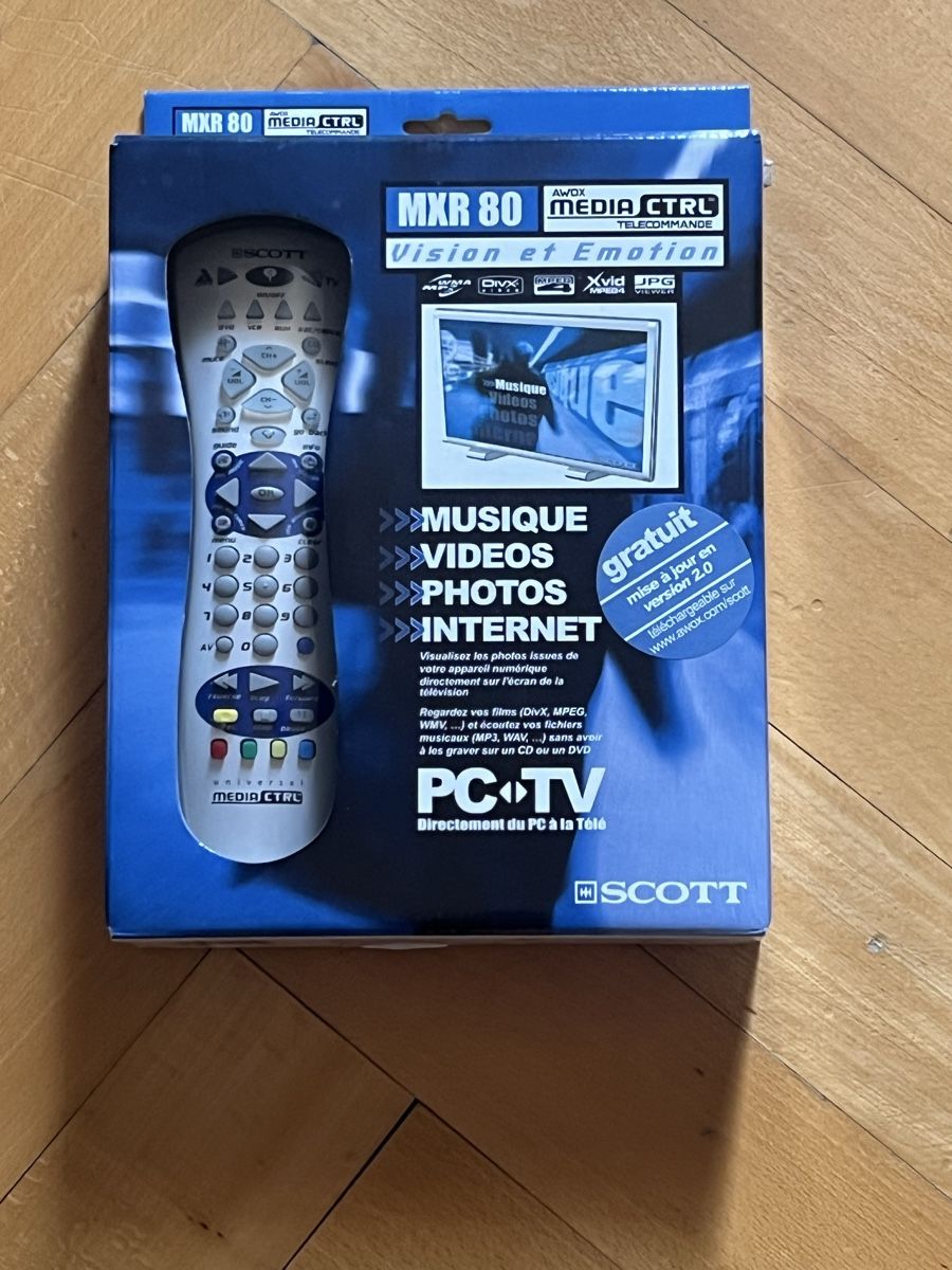 Systèmes de contrôle: Scott MXR 80 AwoX Media Ctrl – Neuf avec emballage d'origine à Bulle par Sammobil