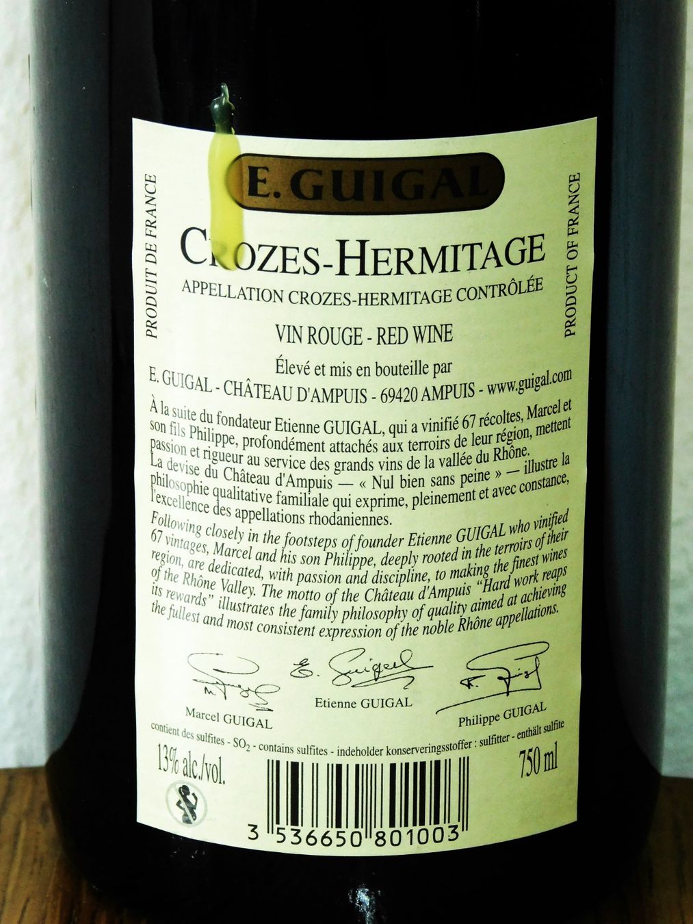 Wein: Crozes Hermitage 2005er – Neu (gemäss Beschreibung) aus Emmenbrücke von Ulisse-22 3