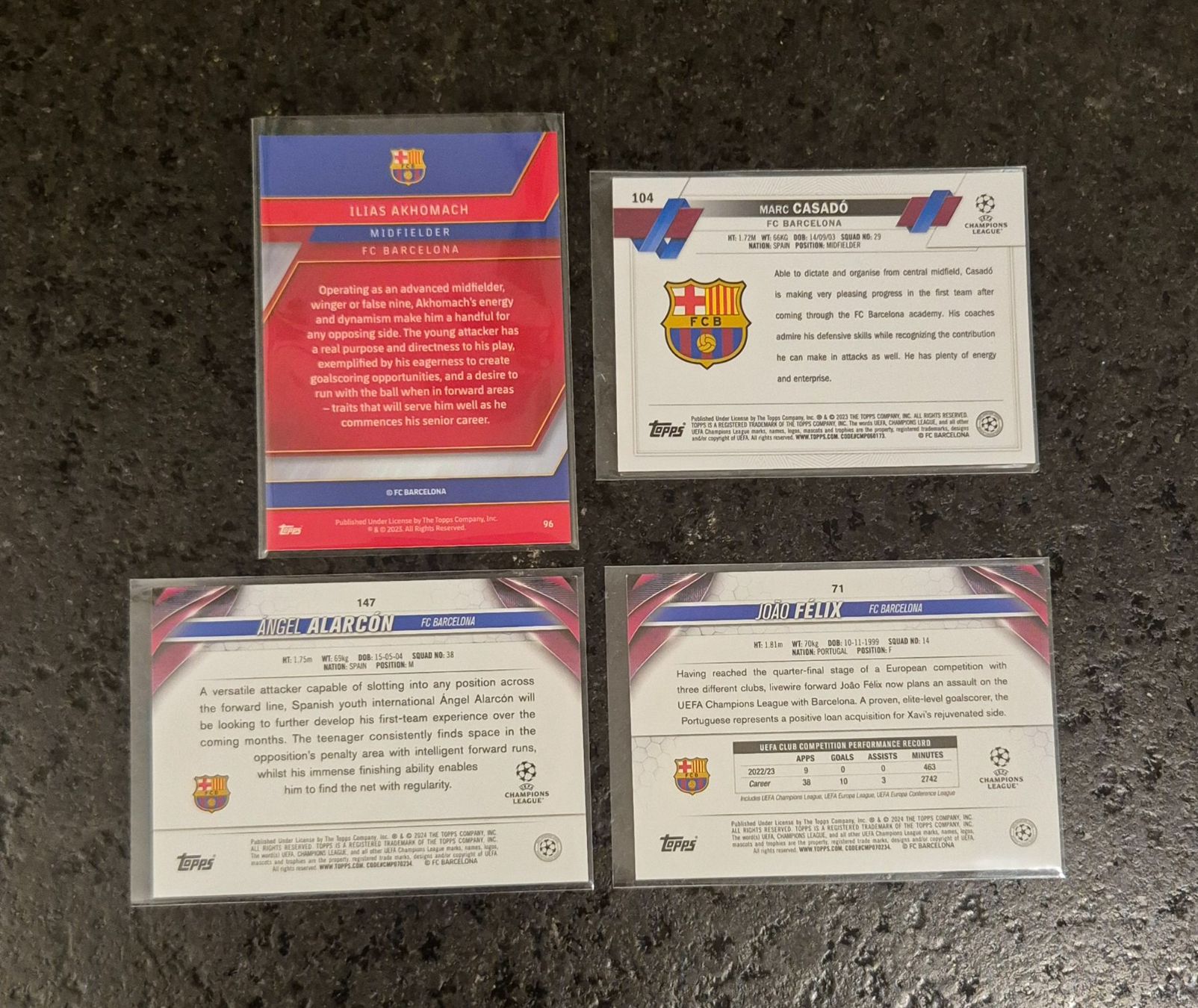 Topps Carte collezionabili: Barcelona Lot - Topps – Nuovo (secondo la descrizione) da Burg AG venduto da Danoe 1