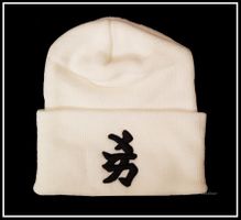 Wintermütze, Beanie mit Motiv - Weiss - Nr. C-1249