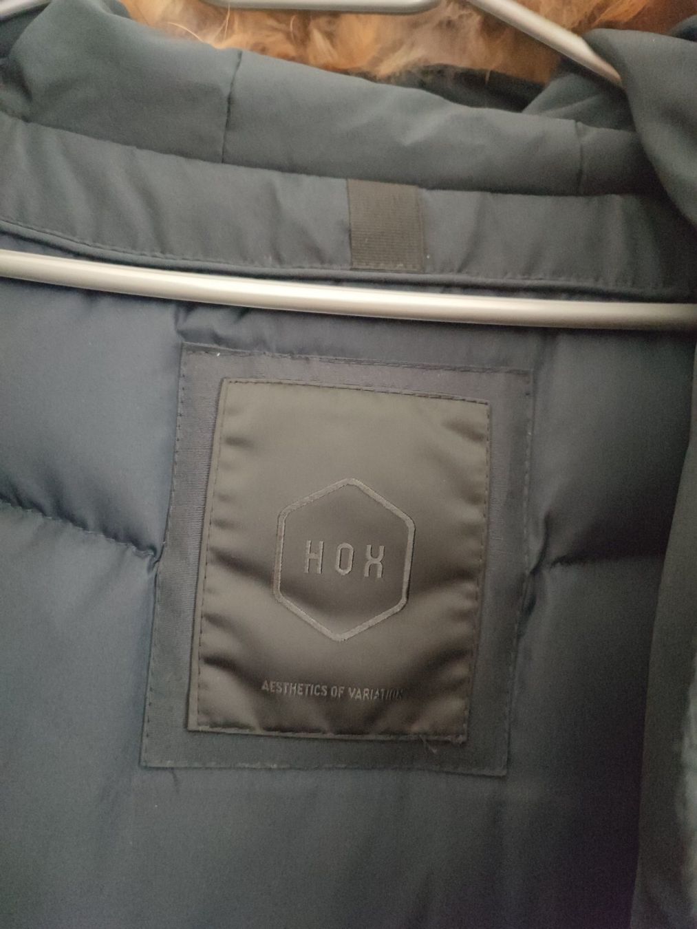 Jacken: HOX Down Winter Warm Parka Jacket Navy Blue, M 38 – Gebraucht aus Sursee von Re.joy 4