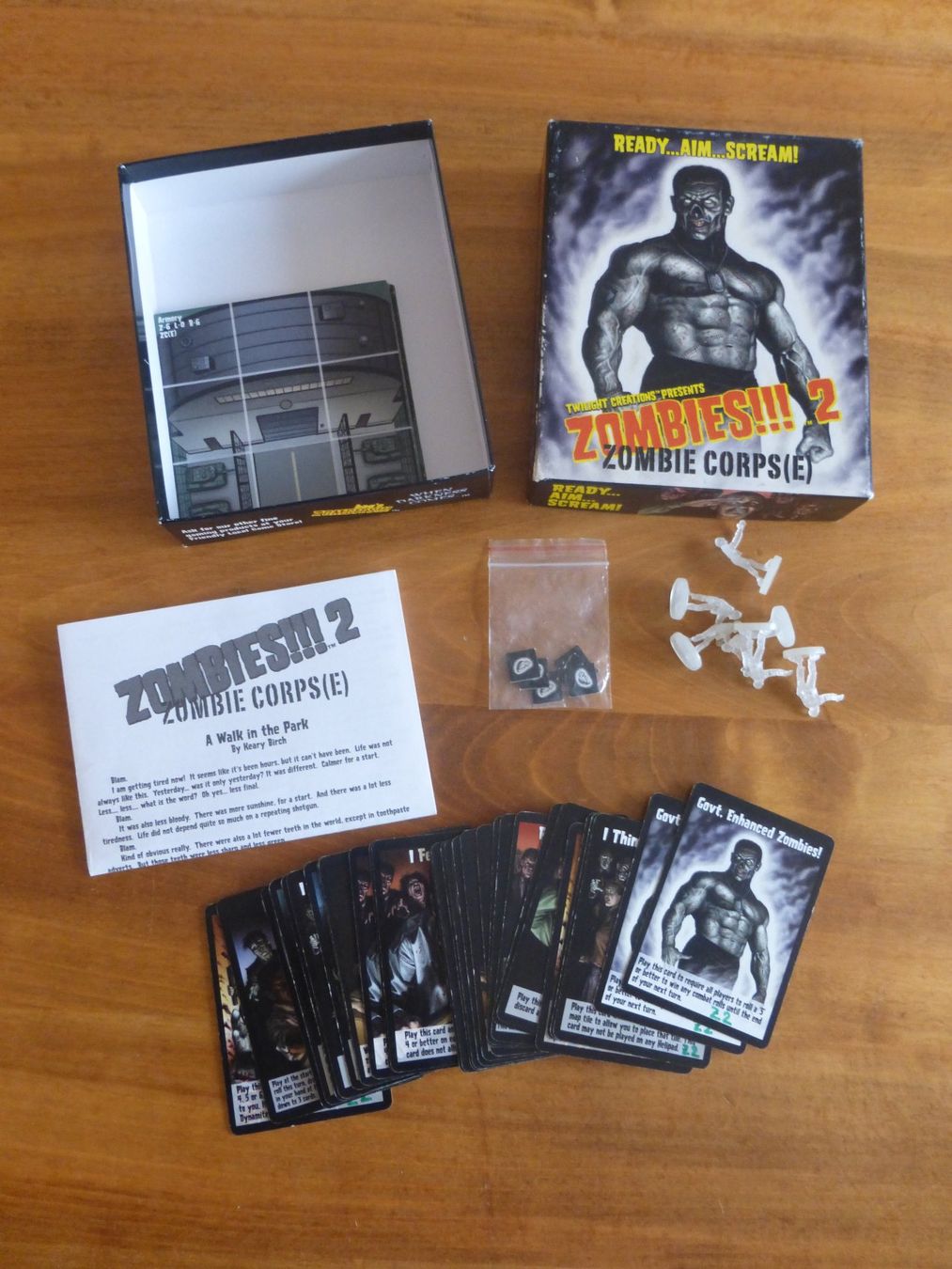 Giochi: Zombies!!! Brettspiel Tabletop Game – Usato da Zumikon venduto da psisound 2