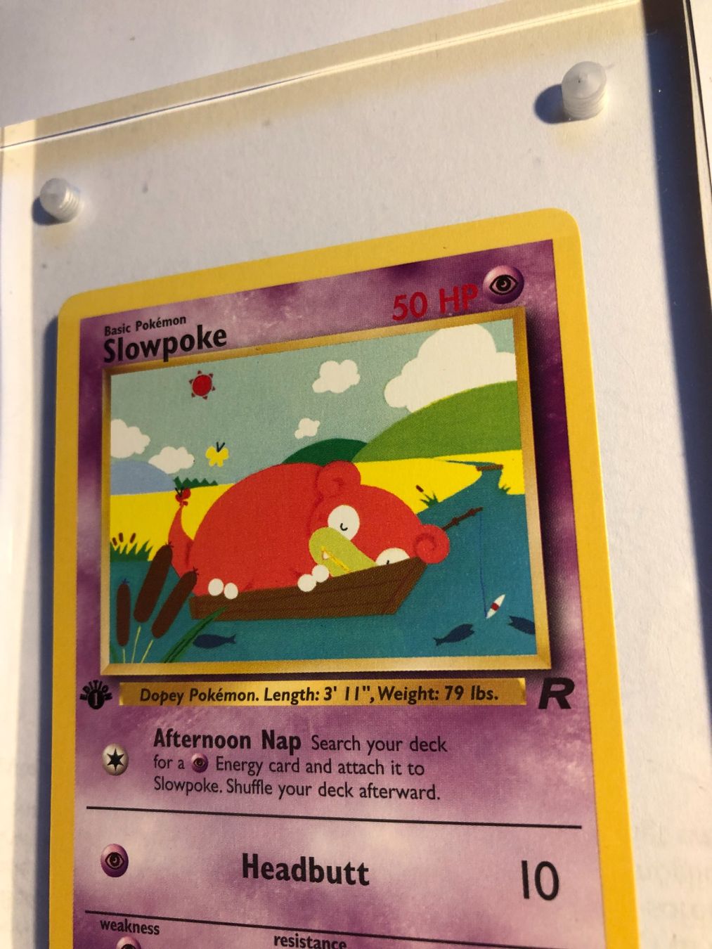 Carte collezionabili: Slowpoke 1st Team Rocket - MINT - ab 1.- – Usato da Giubiasco venduto da dan_pr8b 3