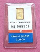 CREDIT SUISSE - JANUAR 1982 - 1 GRAMM - N°95509