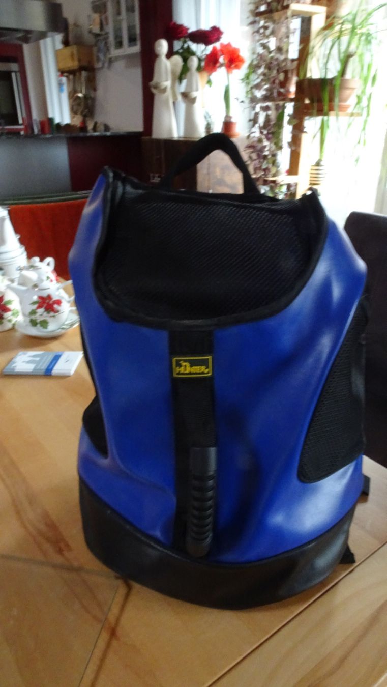Hunter Cucce & Letti: Hunde Rucksack Marke Hunter, dunkelblau – Nuovo (secondo la descrizione) da Beinwil am See venduto da randy02