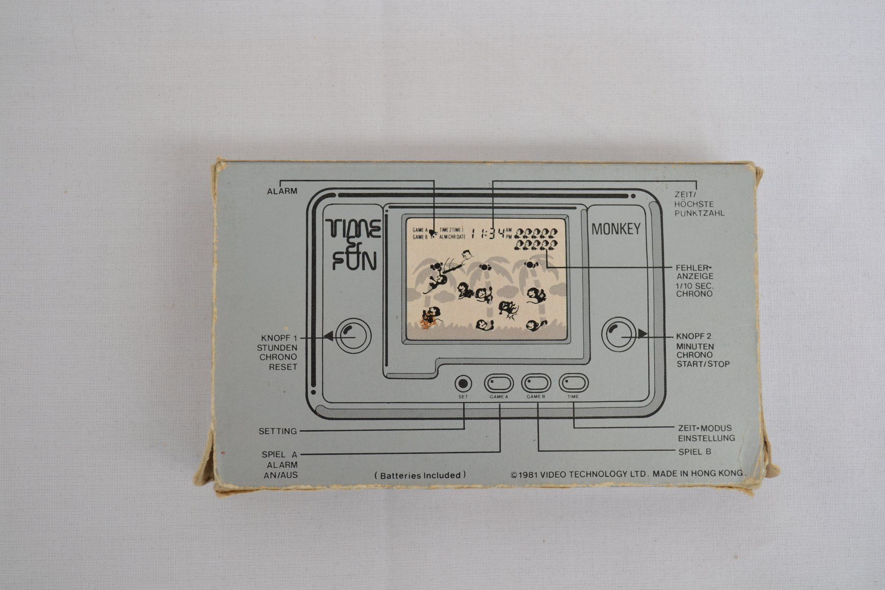 Console: V-TECH - Time & Fun "Monkey" in OVP – Usato da Winterthur venduto da BK-Brocki_Winterthur 4