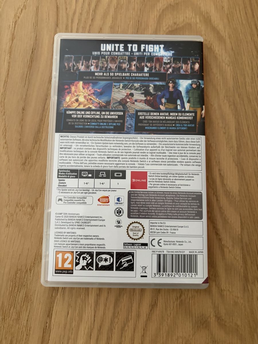 Nintendo Spiele: Jump Force Deluxe Edition - Nintendo Switch – Gebraucht aus Pully von FunkyGames 1
