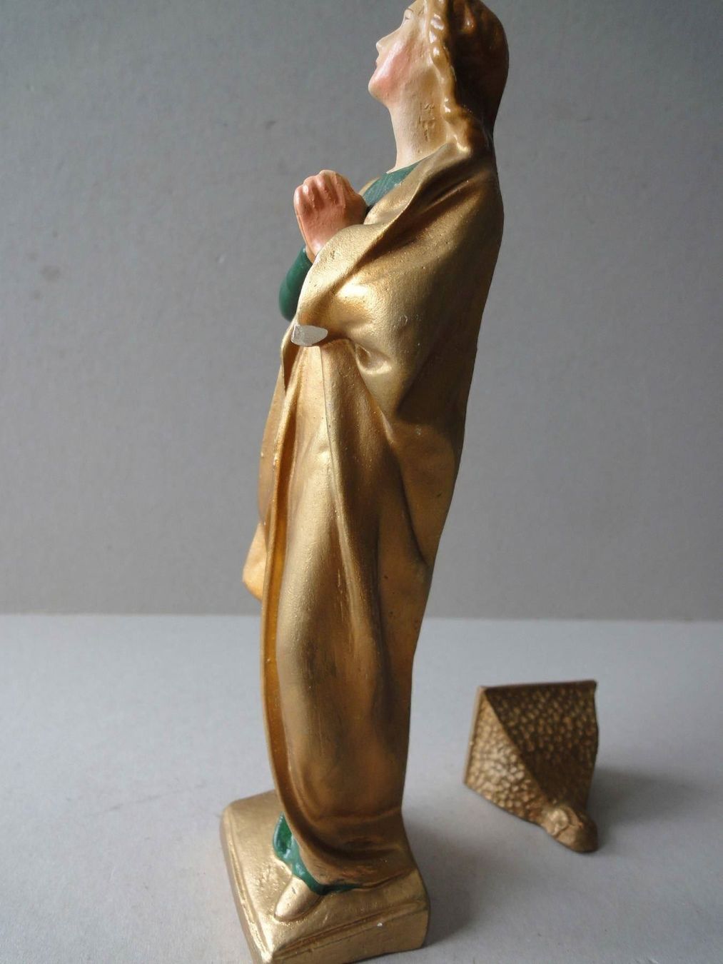 Statuette: 2 alte Heiligenfiguren ca. 30er Jahre – Usato da Chur venduto da omonia 8