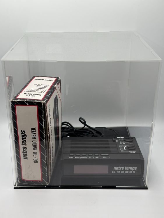 AV RADIO Vintage of 1994 Sony ICF-733L Dream Machine Reveil Alarm Clock +Test OK- Alarme + FM Transistor Portable Poste Collection - Collection