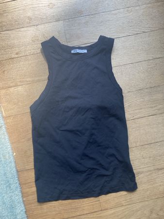 Top M schwarz von Zara